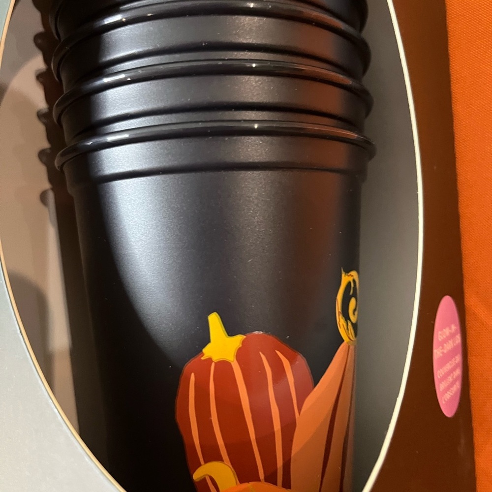 6/$25
Starbucks Glow-in-the-Dark Lids Hot Cups pumpkins for fall, Halloween - Picture 6 of 7
